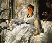 Edouard Manet Reading painting